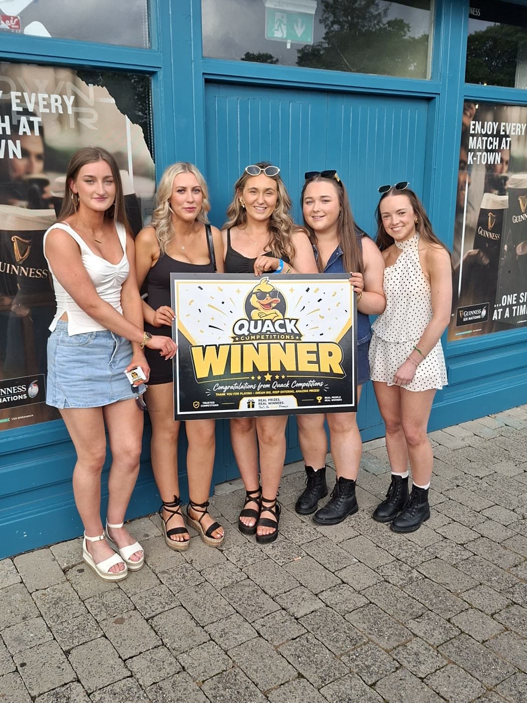 Síofra Randles, winner of 10 vip passes